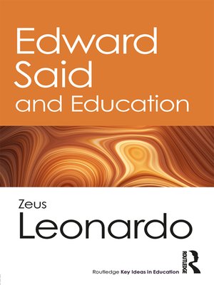 cover image of Edward Said and Education